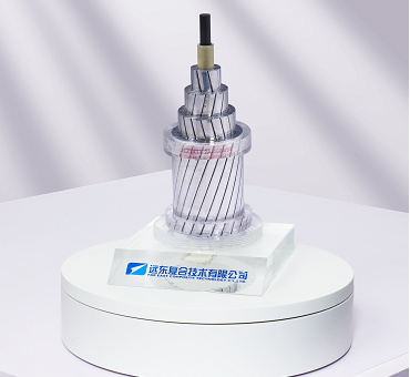 Carbon fiber composite core aluminum stranded wire