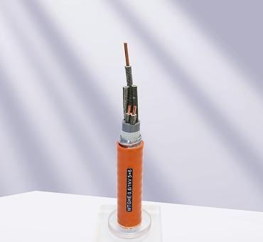 Copper Conductor Mineral Insulated Aluminum Alloy Sheath LSZH Outer Sheath Flexible Fire Resistant Cable